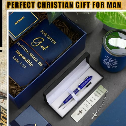 Shellwei 6 Pcs Christmas Christian Gifts,Blue - Image 4