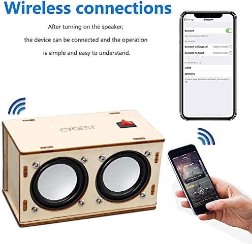 Teen Boy Gifts -DIY Bluetooth Speaker Kit -STEM Science Electronics Project - Image 5
