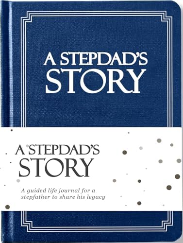 Stepdad's Life Story Journal (Hardcover): A Meaningful Keepsake for Stepdad to Share His Journey & Memories, Book Includes 250+ Prompt Questions, Sentimental Gift for Father's Day, Birthday, Christmas by CocoLan
