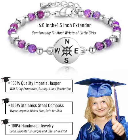 AryaHozel 2026 Graduation Gift for Her/Women/Girls Beaded Bracelets - Image 4