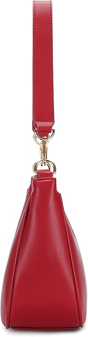 Shoulder Bags for Women, Cute Hobo Tote Handbag Mini Clutch Purse with Zipper Closure