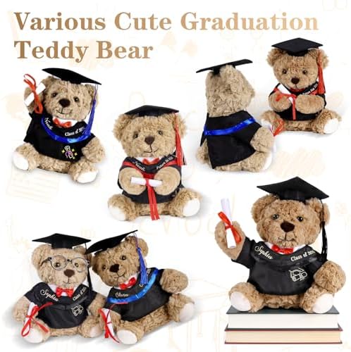 Personalized 2026 Graduation Teddy Bear with Name, Custom Stuffed Animal - Image 6