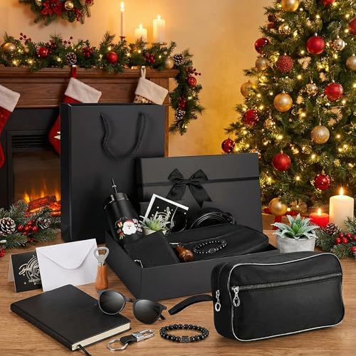 Skylety 12 Pcs Christmas Birthday Gift Set for Men, Santa - Image 2