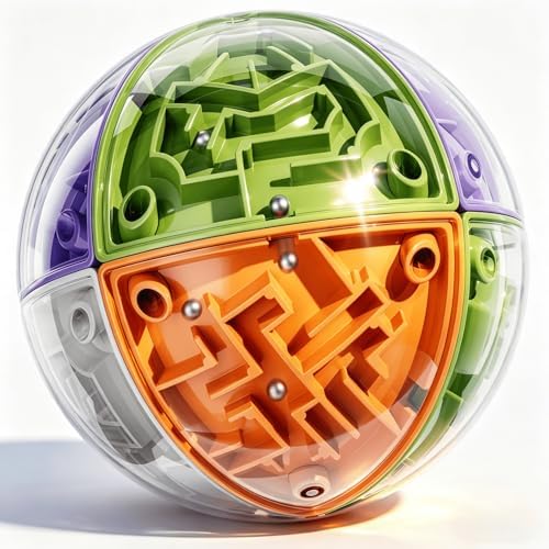 3D Ball Puzzle for Kids 5-8 8-12, Color Matched Game Kids Toy by KIZONLY