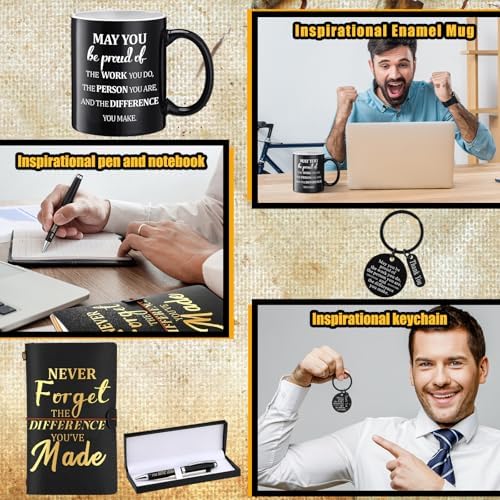 Shellwei 6 Pcs May You Be Proud Mug Black Gift Set - Image 5