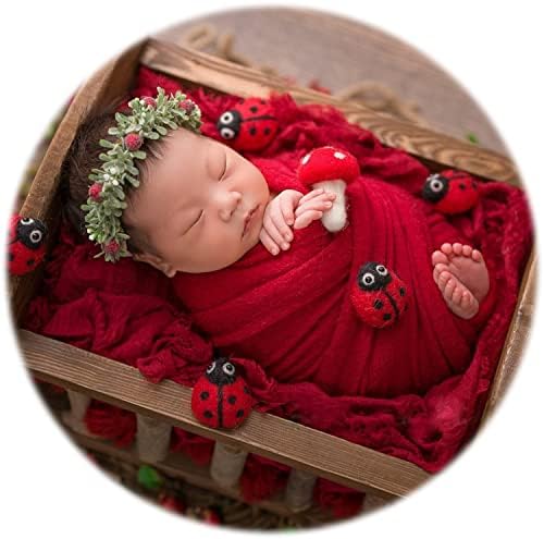 Zeroest Newborn Photography Wrap (Red) by NewbornPhotographyProps