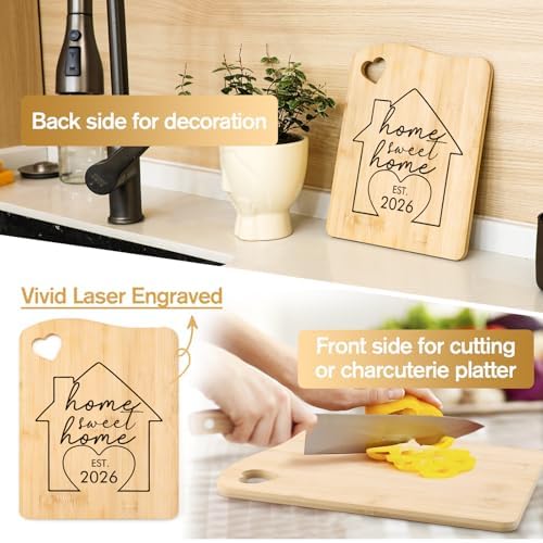 House Warming Gifts New Home, New Home Essentials Cutting Board - Image 5