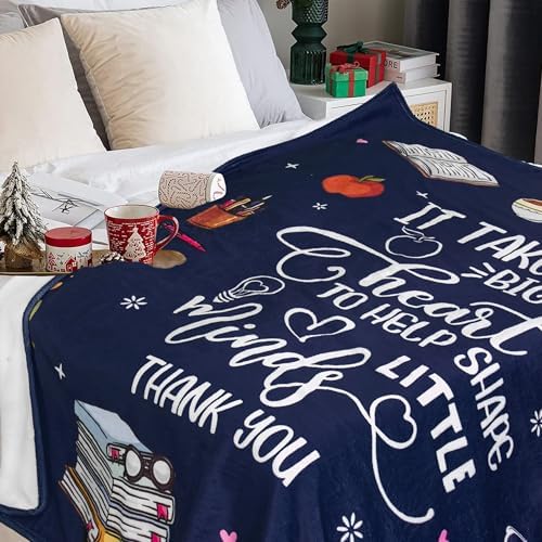 Teacher Gifts for Women, Teacher Appreciation Gifts Blanket 60"X50" - Image 6