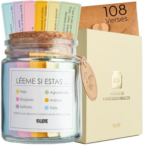 BLIEVE Read Me When Bible Verses Jar In Spanish by BLIEVEART