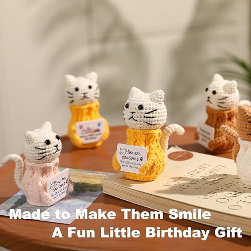 Cute Crochet Cat Birthday Gifts for Teen Girls - Image 4