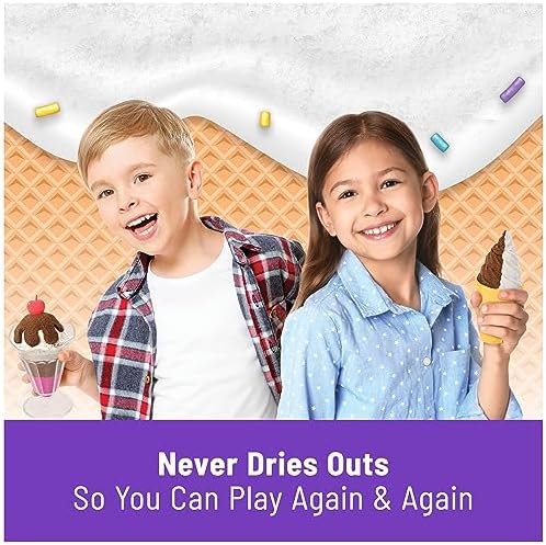 Kinetic Sand Scents Ice Cream Treats, Moldable Sand Sensory Toys, Ages 3+ - Image 6