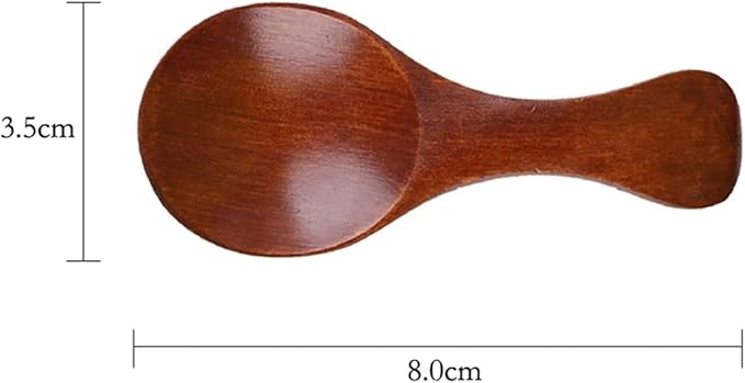 Wooden Spoons Set, Mini Seasoning, Sugar, Salt, Honey, Jam, Coffee, Ice Cream, Mustard, Tea Spoons, Cooking Utensils