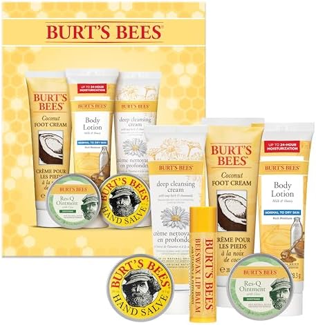 Burt's Bees Timeless Minis Kit Gift Set, 6 Travel Size Products by BurtsBees
