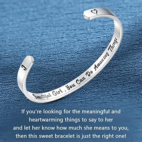 SAM & LORI Personal Bracelets for Teen Girls/Women - Meaningful Jewelry Gifts (Various Designs) for Best Friend/Daughter/Granddaughter/Niece/Sister/Mom/Aunt - Image 3