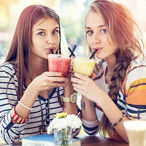ASELFAD Morse Code Bracelets for Women, Funny Best Friend Birthday Gifts for Women Friendship Bracelets, Inspirational Jewelry, Teen Girl Gifts Trendy Stuff - Image 2