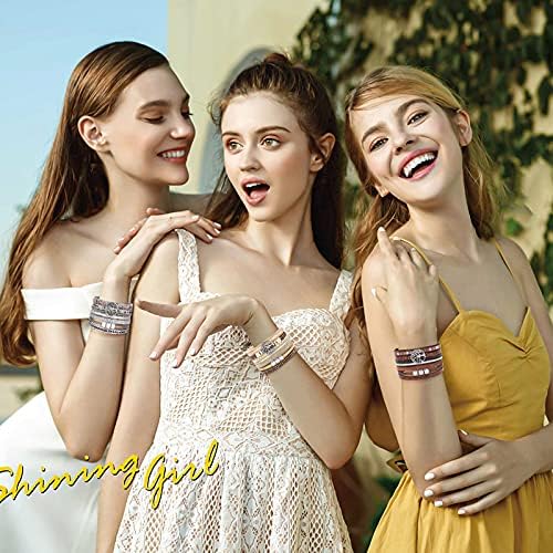 Desimtion Leather Wrap Bracelets for Women, Hidden Inspirational Message - Image 2