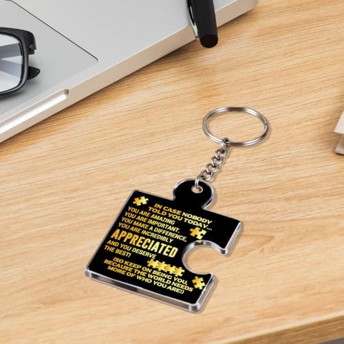 Team Appreciation Gifts Bulk for Coworkers Employee Staff Keychains - Image 5