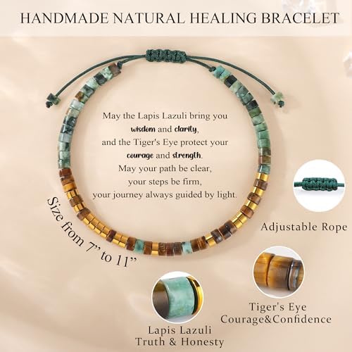 JoycuFF Morse Code Bracelets Christmas Birthday Gifts for Women Her - Image 4