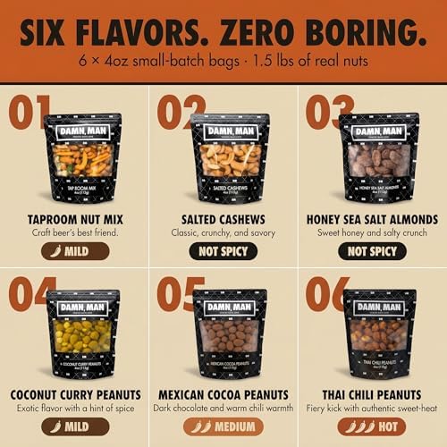 Gift Baskets for Men – Gourmet Nuts Gift Basket, Birthday Gift for Dad, Husband & Adults, Roasted Snack Box Variety, Fathers Day Gift - Image 4