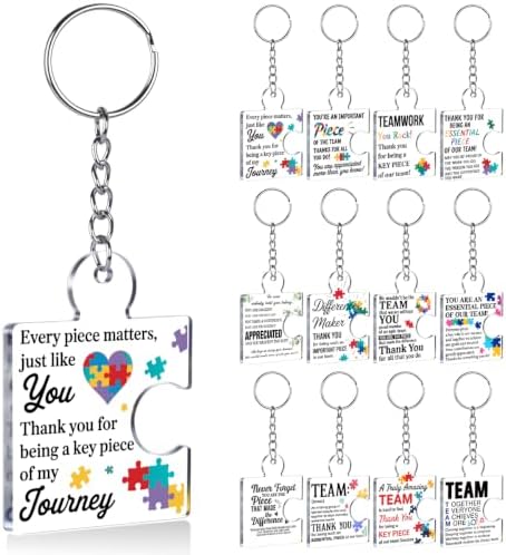 Team Appreciation Gifts Bulk for Coworkers Employee Staff Keychains by Unknown