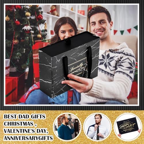 AmazingSpark 12 Pcs Men Gift Basket Tumbler Wallet Hat,Business Gift Box - Image 6