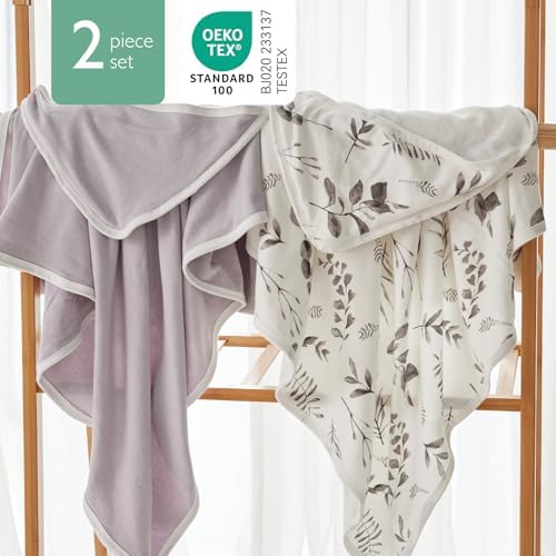 Momcozy Baby Towels, Soft Absorbent Bath Towel for Newborn&Toddler, Leaves - Image 5