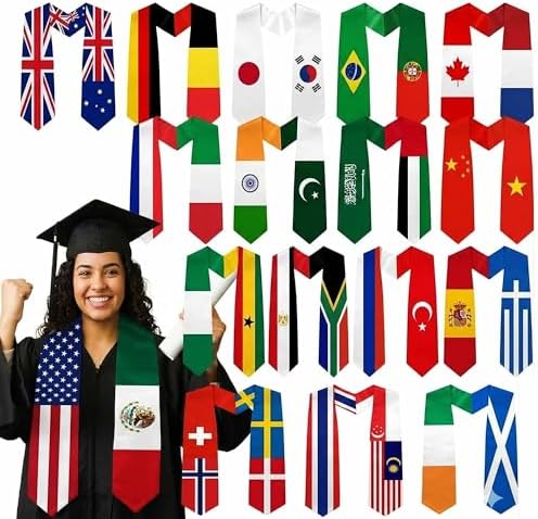 Custom Graduation Stole for Class of 2026 Personalized Unisex Graduation Sash Unique Gifts for Him Her by Custom