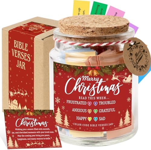 Bible Verse Jar (Christmas Bible Jar) by SouthLisa