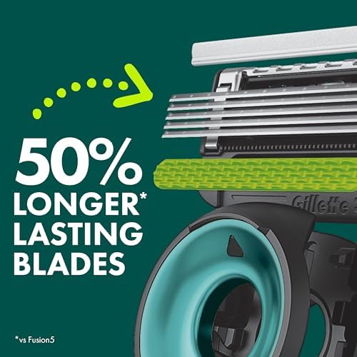 Gillette Labs Special NFL Eagles Edition Shaving Razor for Men - 1 Handle, 1 Razor Blade Refill, Perfect for Game Day Grooming, GilletteLabs with Exfoliating Bar - Image 4