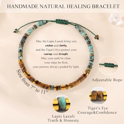 JoycuFF Morse Code Bracelets Christmas Birthday Gifts for Women Her - Image 4