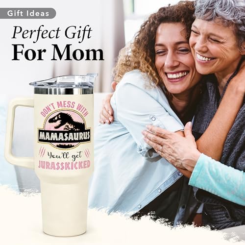 Gifts for Mom from Daughter, Son for Mothers Day, Christmas, Birthday - Birthday Gifts for Moms, Birthday Present for moms, Happy Birthdays Mom - Mother Tumbler 40Oz Stainless Steel Coffee Cup - Image 2
