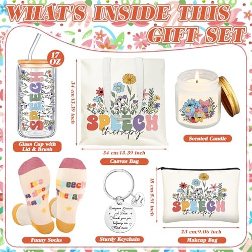 Funnymoom 6 Pcs Speech Therapy Gifts Speech Language Pathologist Gifts - Image 3
