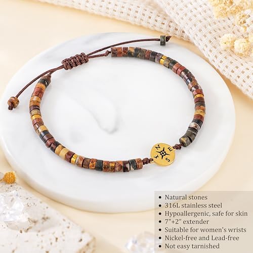 JoycuFF Wave Bracelets for Women Christmas Mothers Day Birthday Gifts for Best Friend Sister Daughter Bestie Mom Grandma Women Her - Image 4