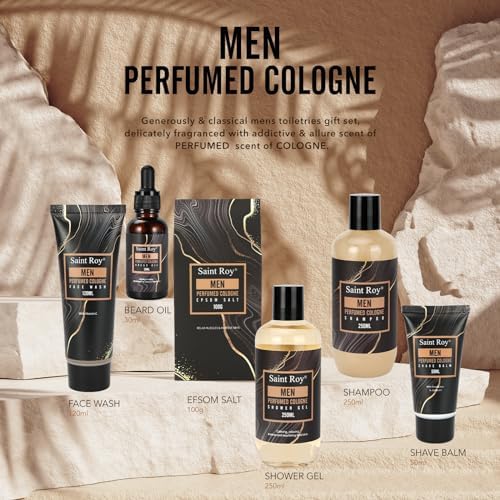 Bath & Body Gift Set for Men, Father's Day Gifts, Beard Grooming, Home Spa - Image 2