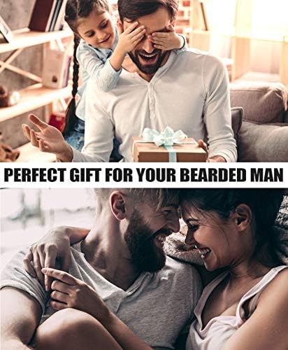 Beard Kit Birthday Gifts for Men Grooming & Care w/Wash, Brush, Balm, Comb - Image 2