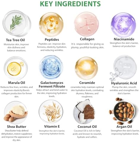 23 Pcs Mother's Day Gifts for Mom, Tea Tree Facial Skin Care Set, Bath and Body Gifts for Women & Men, Self-Care Relaxation Kit, Home Spa Gift Basket, Sheet Mask, Birthday, Christmas, Anniversary - Image 7