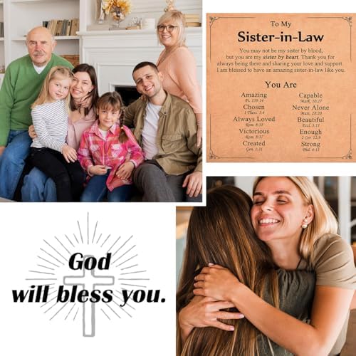 Christian Gifts for Women Girls, Religious Cross Bracelet - Image 6