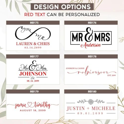 Personalized Wedding Keepsake Box, Custom Engraved Memory Box for Newlyweds - Image 3