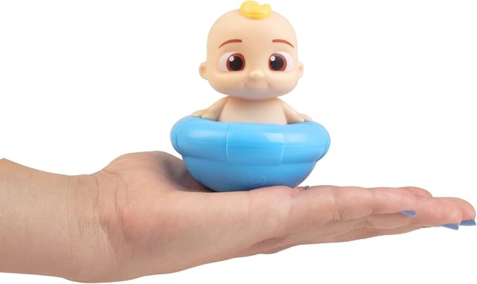 CoComelon Floating Water Toy Set 3-Pack - JJ, Cody, YoYo Figures - Officially Licensed - for Bath Tub, Pool, Swimming - Holiday Christmas Stocking Stuffer Gift for Toddlers, Preschoolers & Kids 18mo+