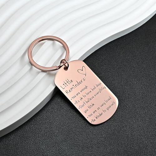 OUMILAN Little Reminders Keychain for Women Men - Image 3