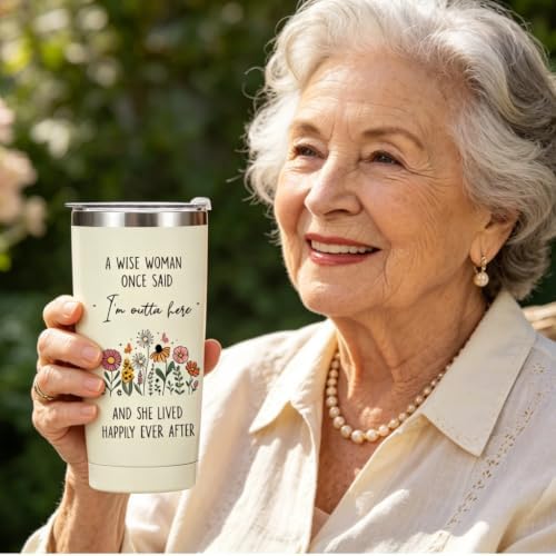 Retirement Gifts for Women 2026 - Funny Retirement Gifts for Coworker Leaving - Farewell, Leaving, Goodbye Gift for Coworkers, Friends - 20oz Tumbler, Retirement Tumbler - Image 5