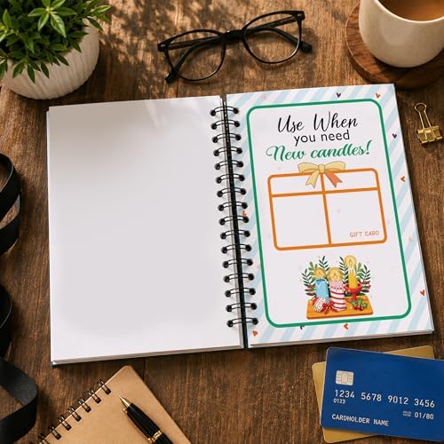 College Survival Gift Card Book 8 x 6 Inch 20 Pages Giftcard Booklet Holders, College Survival Kit Gift Card Book 2026, High School Graduation Gifts for Students Him Her Boys Girls - Image 5