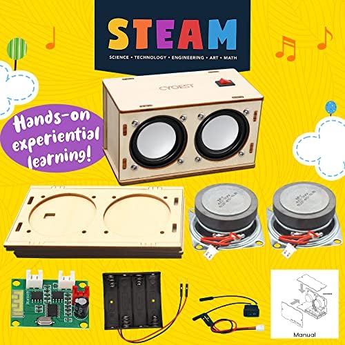 Teen Boy Gifts -DIY Bluetooth Speaker Kit -STEM Science Electronics Project - Image 6