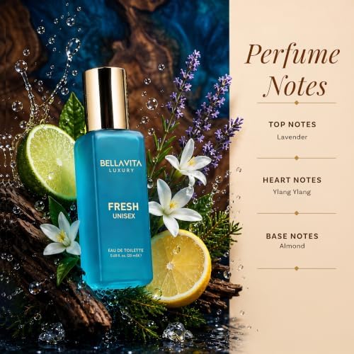 Bellavita Luxury Unisex Perfume Gift Set with Honey & White Oud, Skai, & Fresh | 80ml | Perfume for Men and Women | Honey, Artemisia Lemon, Bergamot, & Sweet Almond Notes - Image 4