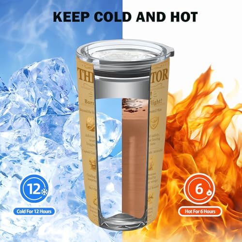 Pilot Gift Tumbler 20oz – Aviation Travel Mug, Vintage Newspaper Airplane Cup, Stainless Steel Insulated, Gifts for Men Women, Checkride Graduation Retirement - Image 6