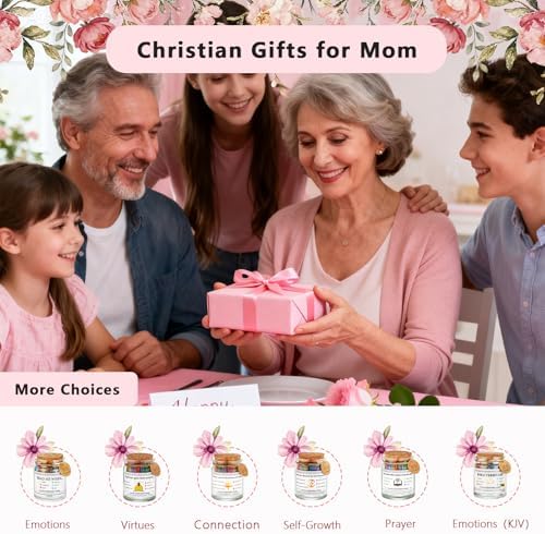 Emotional Bible Verse Jar for Mom-Mom Birthday Gifts from Daughters Sons - Image 6