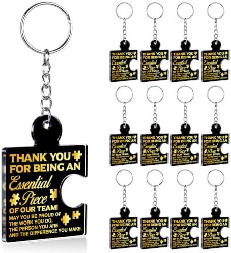 Team Appreciation Gifts Bulk for Coworkers Employee Staff Keychains by Unknown