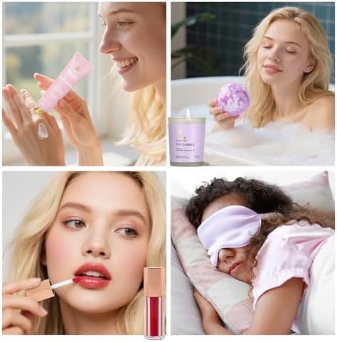 Gifts for Women, 38 Pcs Birthday Gift for Women, Hydrating Skin Care Set - Image 4