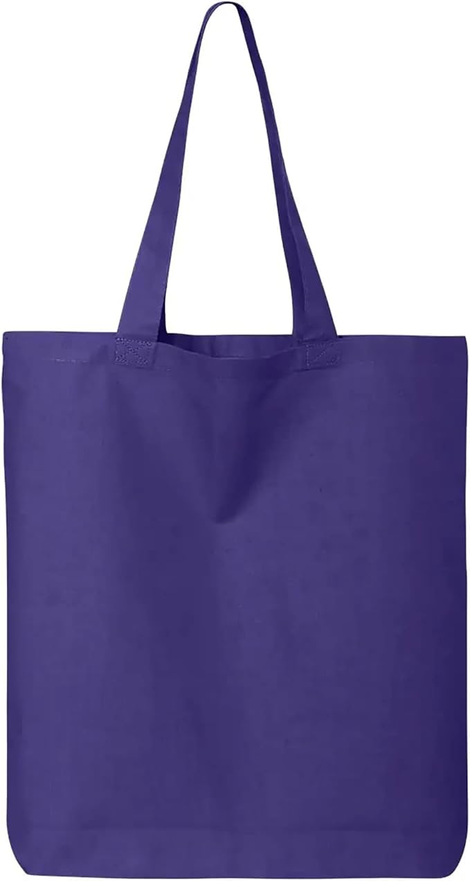 shop4ever Personalized Custom Design Your Own Eco Cotton Tote Reusable Shopping Bag Customizable Gift