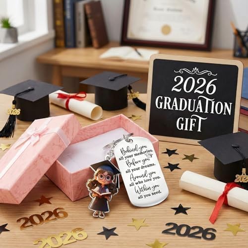 sewrung Class 2026 Graduation Gifts - Keychain for Her Girls Him Boys High School College Kindergarten Preschool - Image 2
